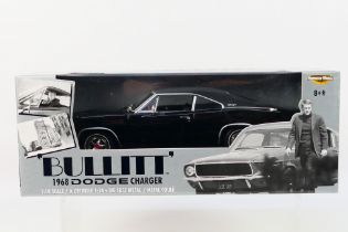 Ertl American Muscle - Bullitt - A boxed 1:18 scale 1968 Dodge Charger from the film Bullitt #