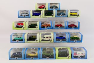 Oxford Automobile Company - 22 x boxed vehicles in 1:76 scale including Ford Cortina MkIII #