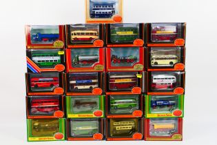 EFE - 21 x boxed bus and truck models including Leyland Atlantean in Devon General livery # 16503,