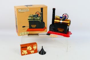 Mamod - A boxed Mamod SP1 Stationary Steam Engine.