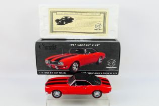 Ertl American Muscle - A boxed limited edition 1:18 scale 1967 Chevrolet Camaro Z-28 # 33272.