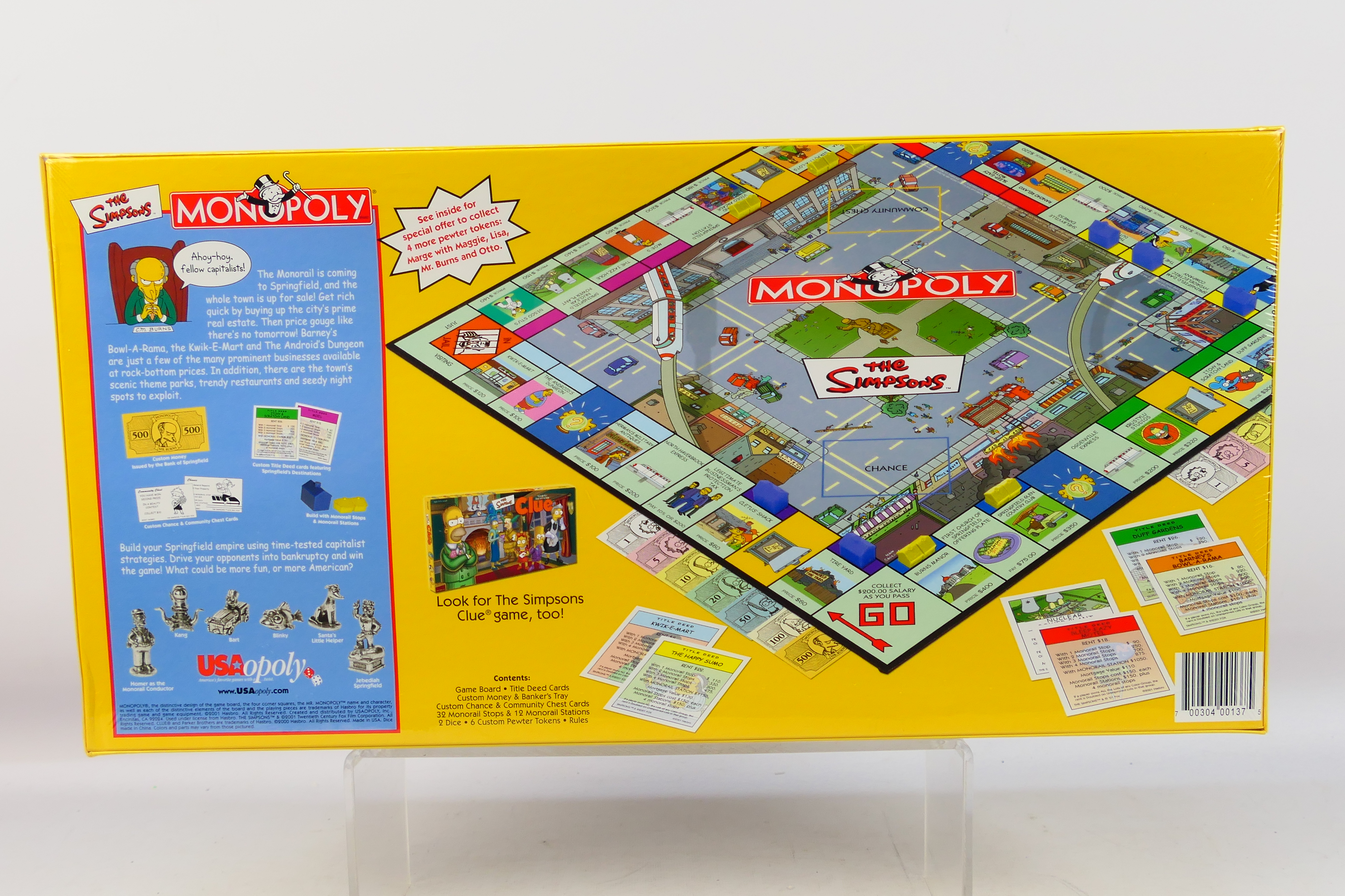 Hasbro - Monopoly - An unopened The Simp - Image 2 of 3