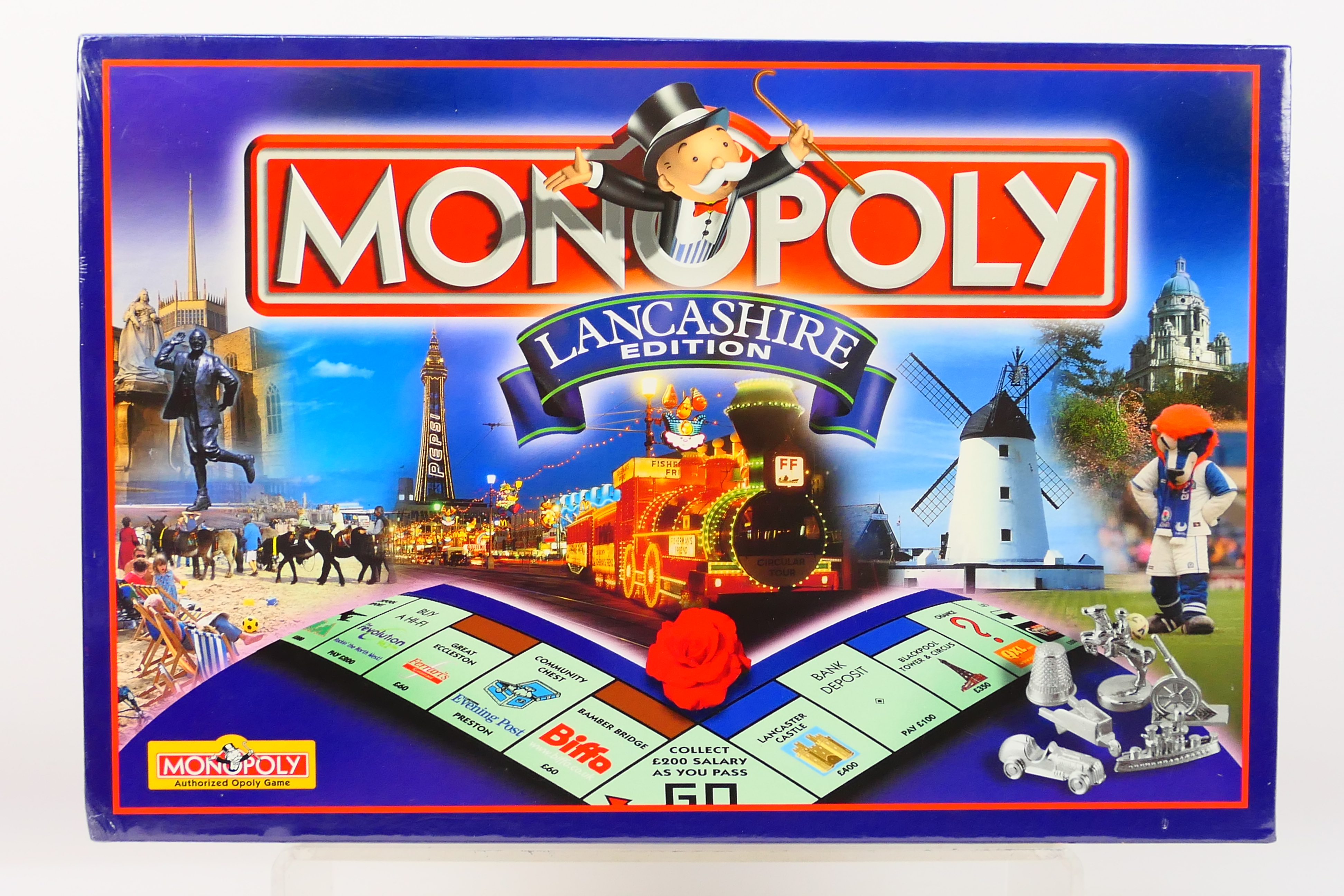 Hasbro - Monopoly - An unopened Lancashi