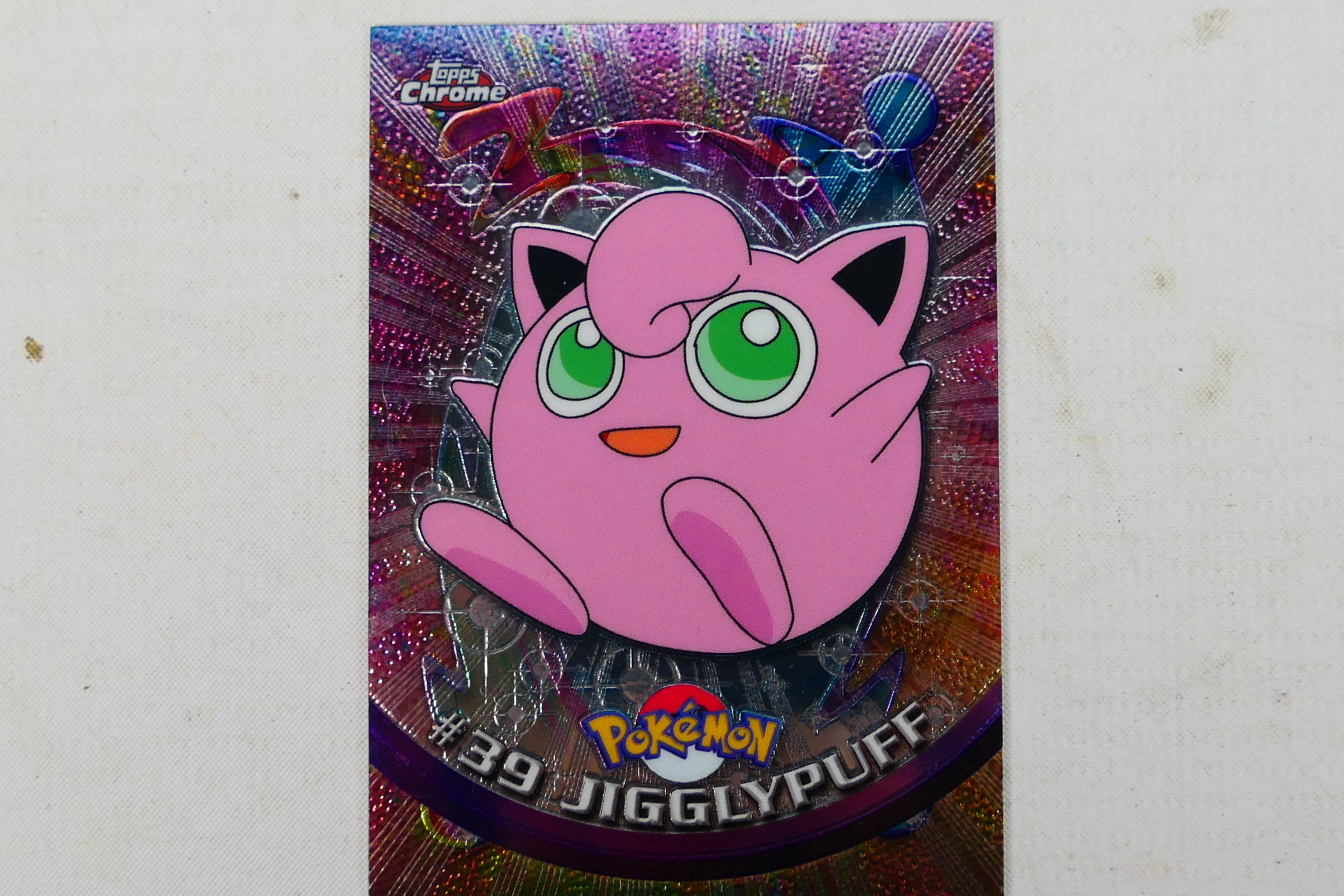 Pokemon - Jigglypuff Chrome Topps Pokemo