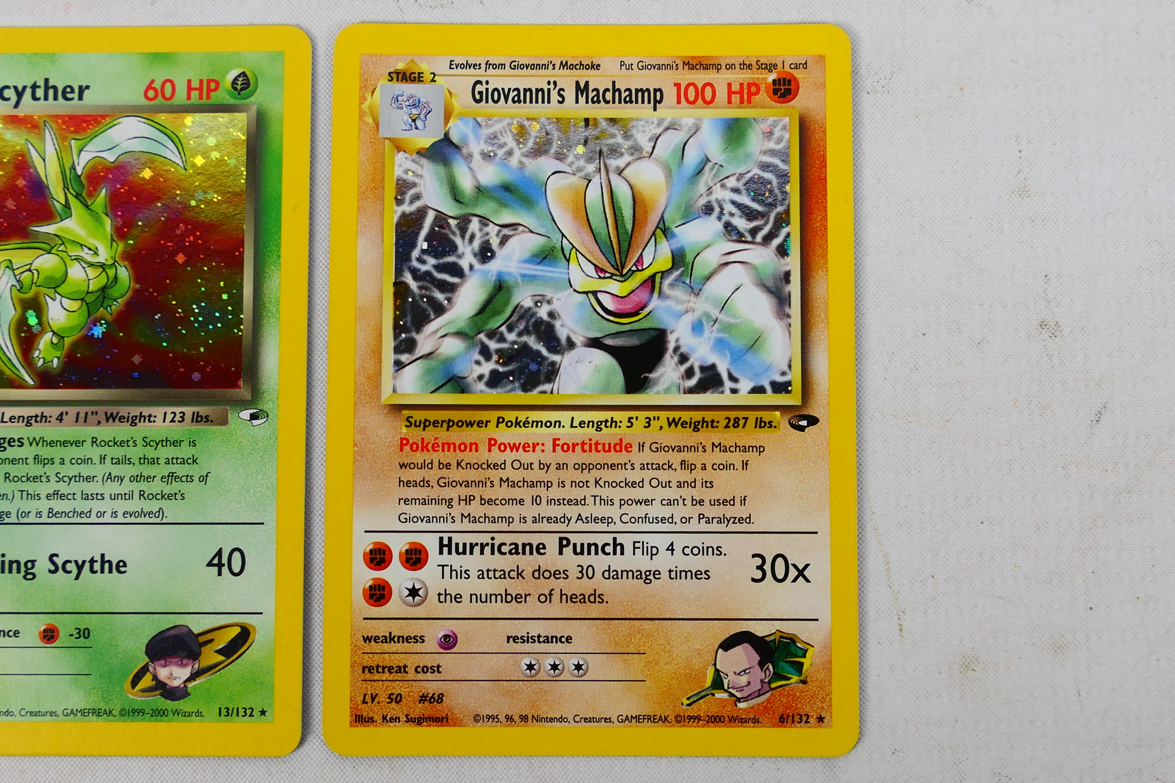 Pokemon - 2 x Holo cards, Rocket's Scyth - Bild 3 aus 4
