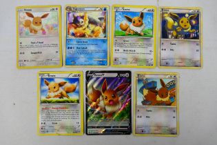 Pokemon - Eevee Pokemon card lot, most a