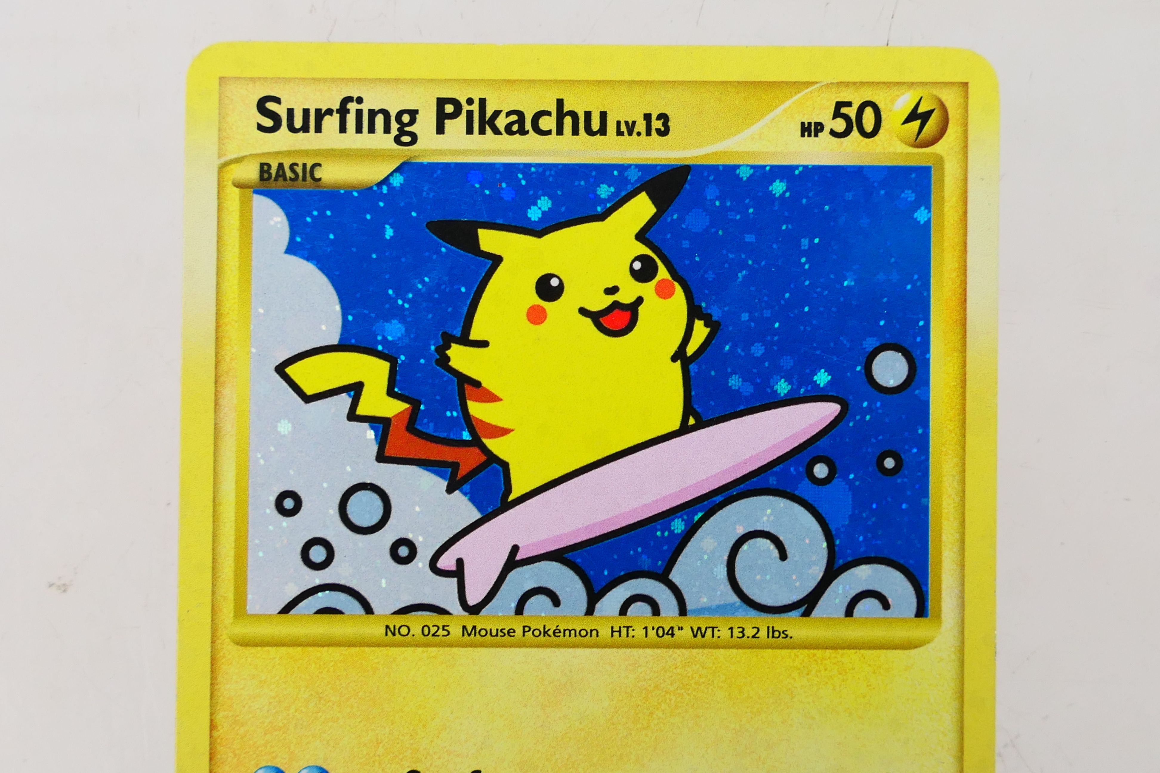Pokemon - Surfing Pikachu Cosmo Holo Sec - Image 2 of 6