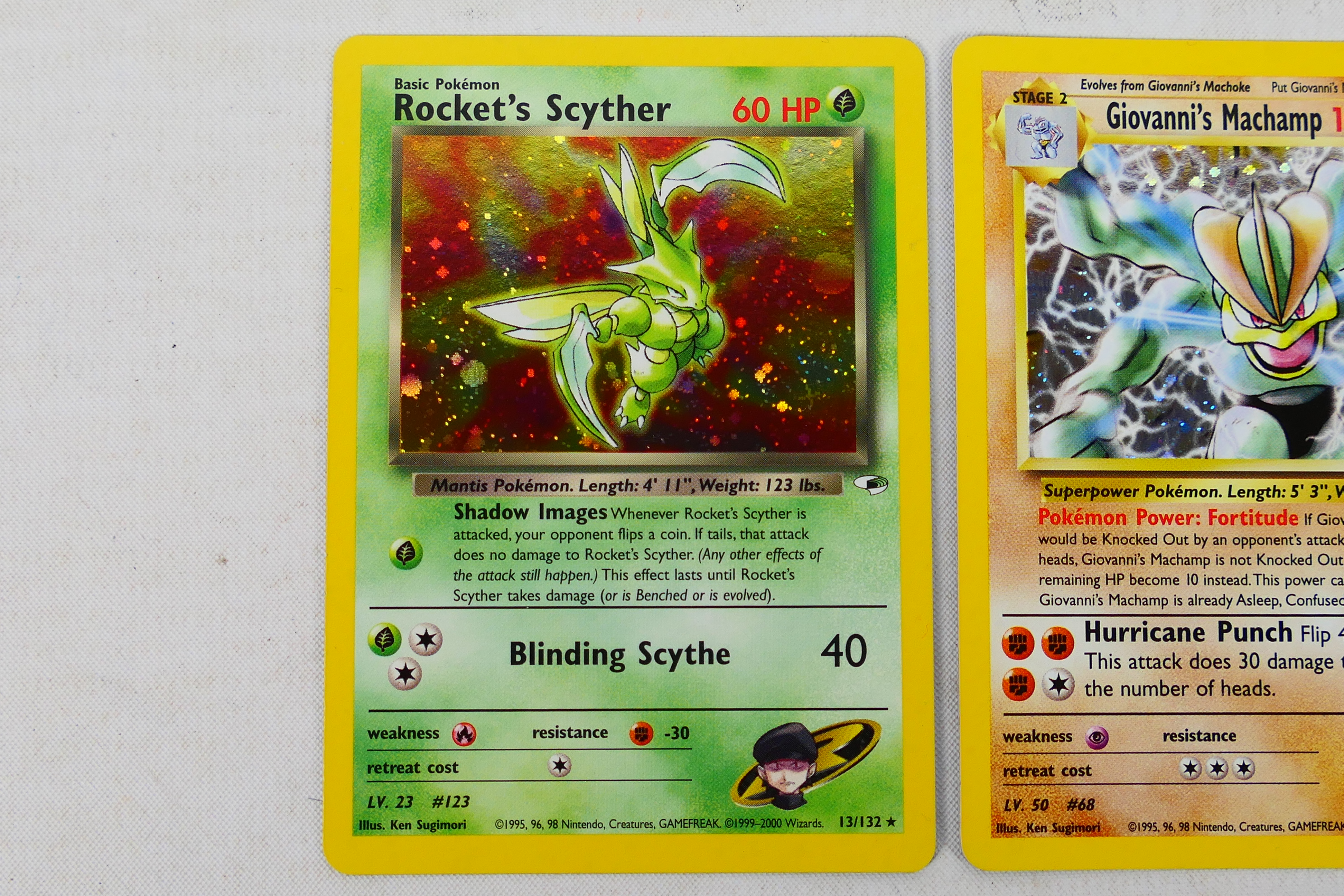 Pokemon - 2 x Holo cards, Rocket's Scyth - Bild 2 aus 4