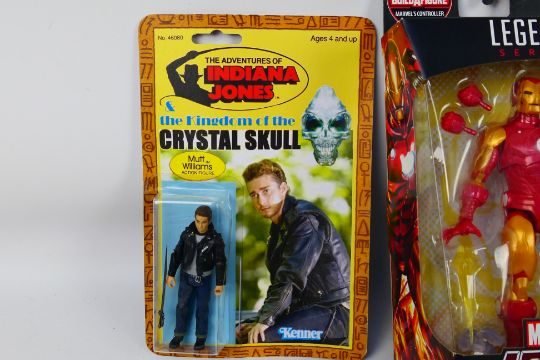 Hasbro - A group of figures including boxed Iron Man and Stealth Iron Man and Indiana Jones figures - Image 3 of 8