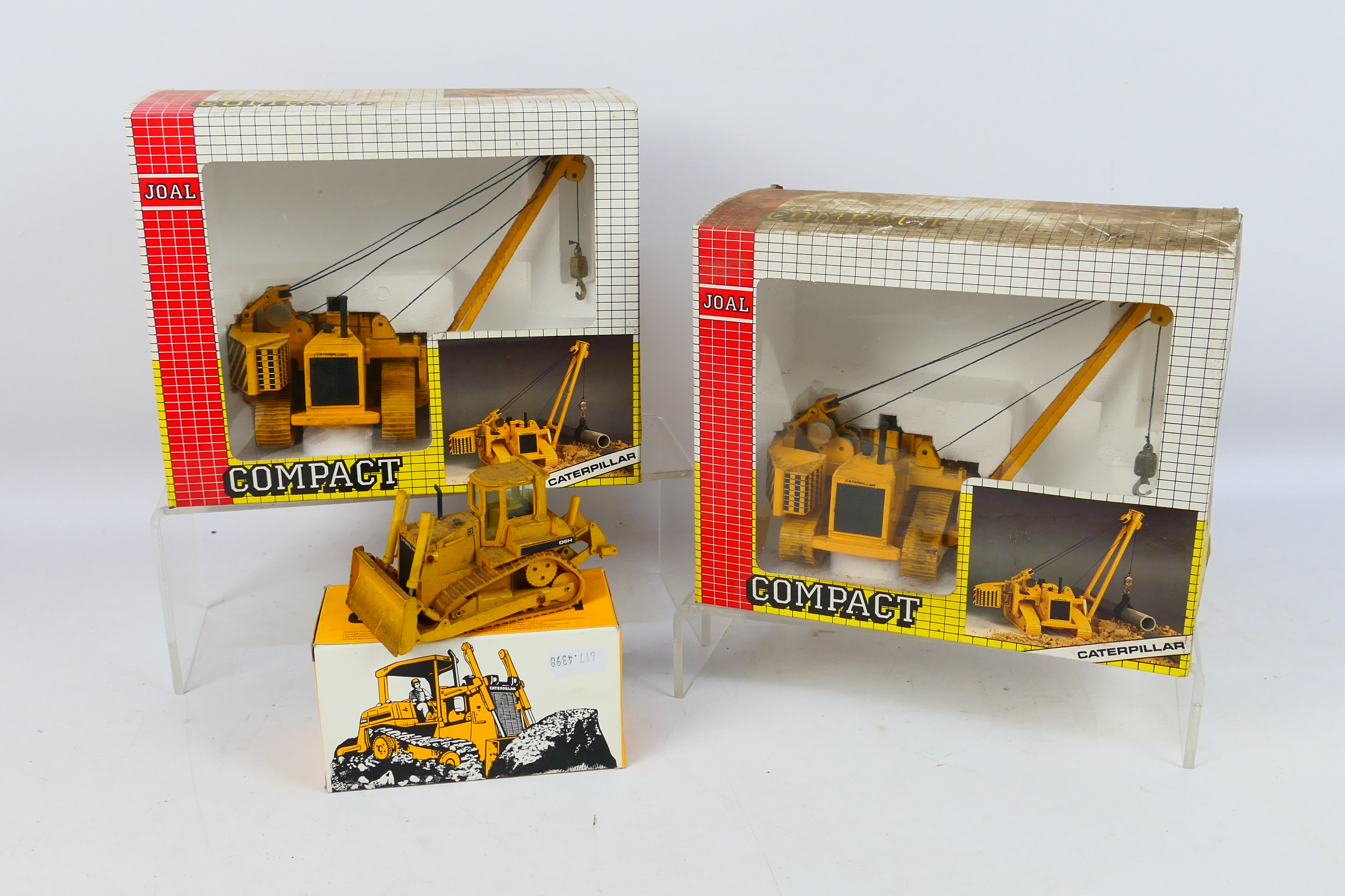 Conrad - Joal - 3 x boxed construction vehicles,