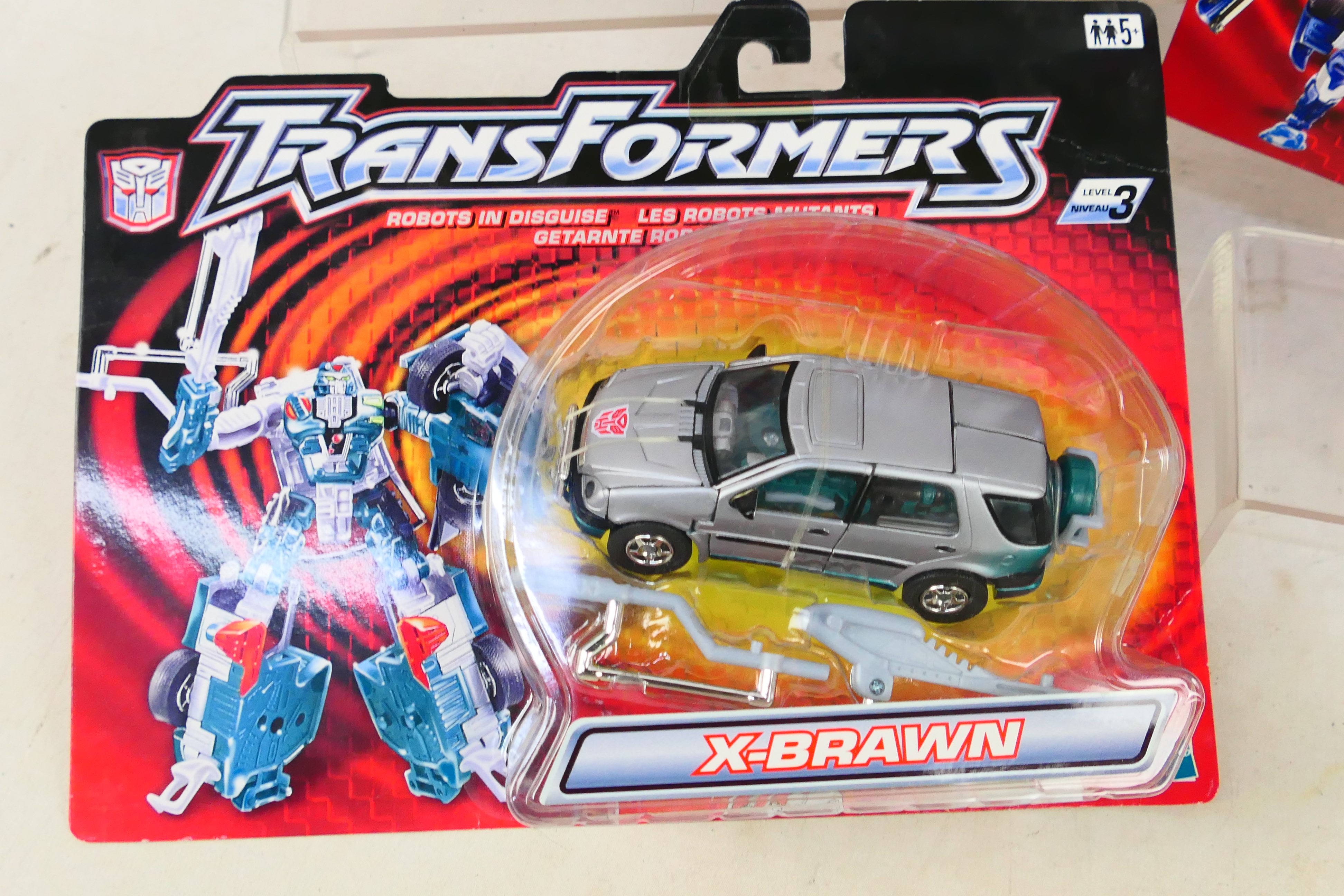 Hasbro - Transformers - 3 x unopened carded 2001 dated models, X-Brawn # 80593, - Image 4 of 5