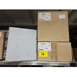 LOT - (3) INTEGRA ENCLOSURES, H141206HLL, 14" X 12" X 6" OPAQUE HINGED COVER W/ LOCKING LATCH,