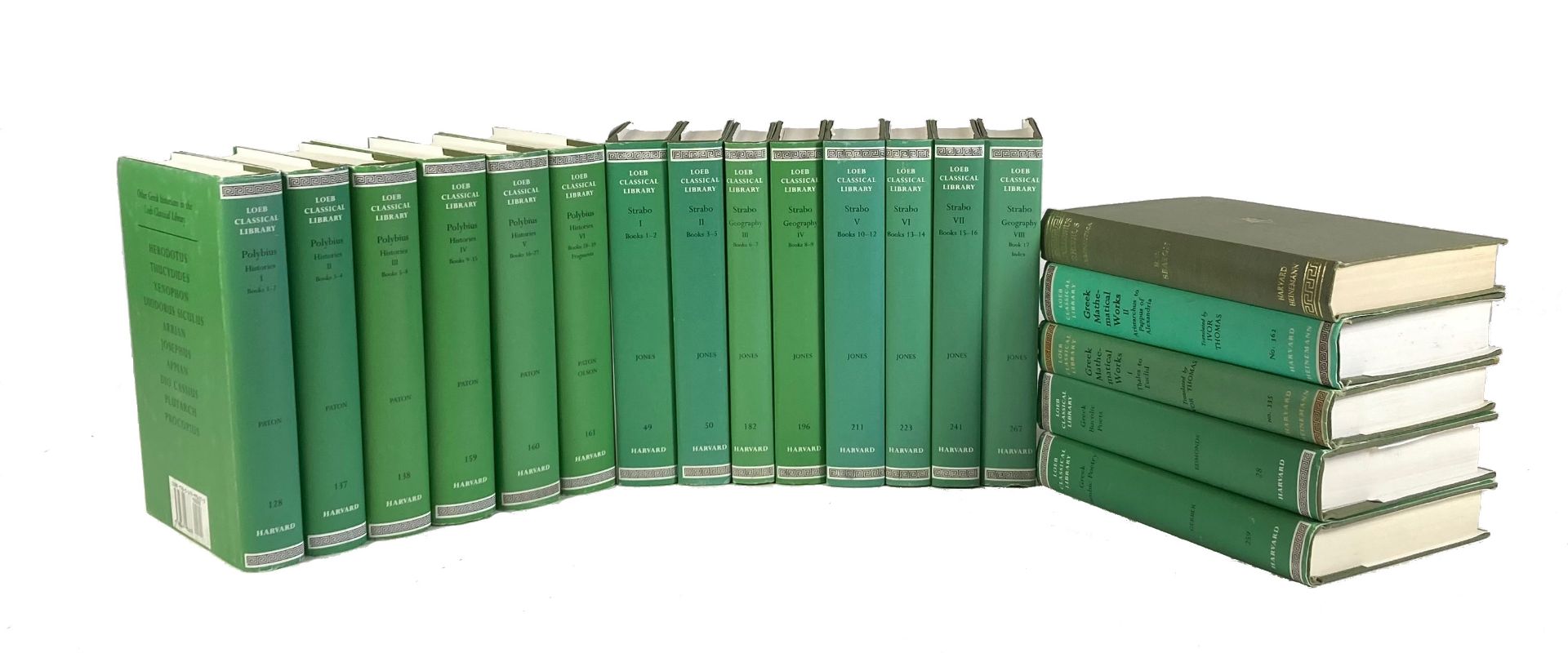 LOEB CLASSICAL LIBRARY -- STRABO. The geography. W. an Engl. transl. by H.L