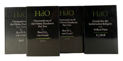 HITTITES -- GESSEL, B.H.L. Onomasticon of the Hittite Pantheon. 1998-2001. 3 vols. -- V