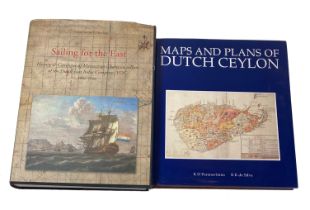 PARANAVITANA, K.D. & R.K. de SILVA. Maps and plans of Dutch Ceylon. A