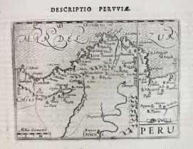 SOUTH AMERICA -- PERU -- COLLECTION OF 13 MAPS & PLANS OF PERU. 17th-18th