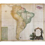 SOUTH AMERICA -- "A MAP OF SOUTH AMERICA containing Tierra Firma, Guyana, New