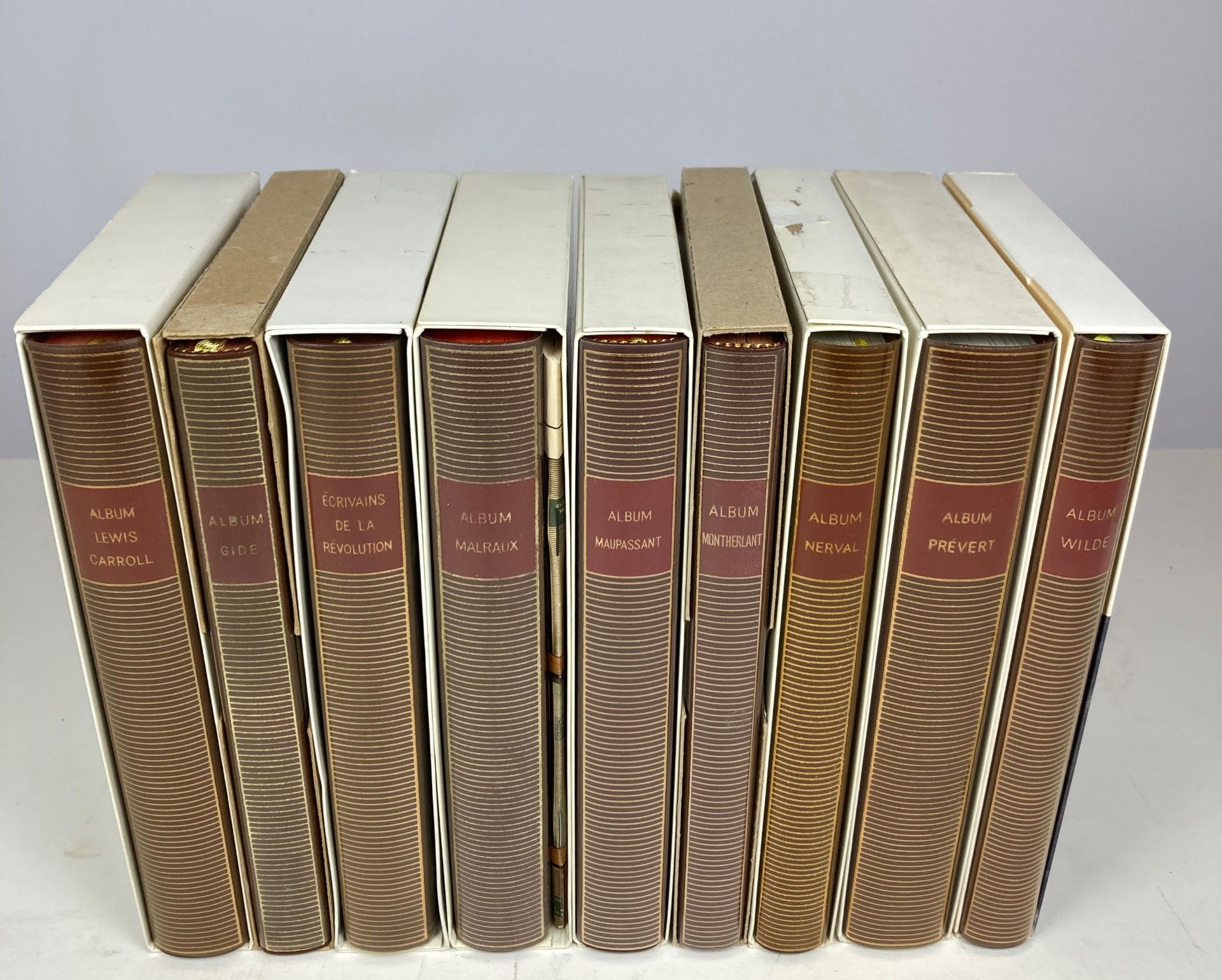 PLÉIADE, BIBLIOTHEQUE de la. Paris, Éd. Gallimard. Or. limp leather, gilt backs