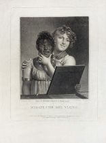 SLAVERY - ABOLITIONISM -- "MIRATE CHE BEL VISINO". Par., A.J. Mécou, (1803). Plain stipple