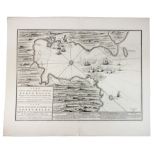 SOUTH AMERICA -- PANAMA -- "PLAN DE LA VILLE, Rade et forts de Porto