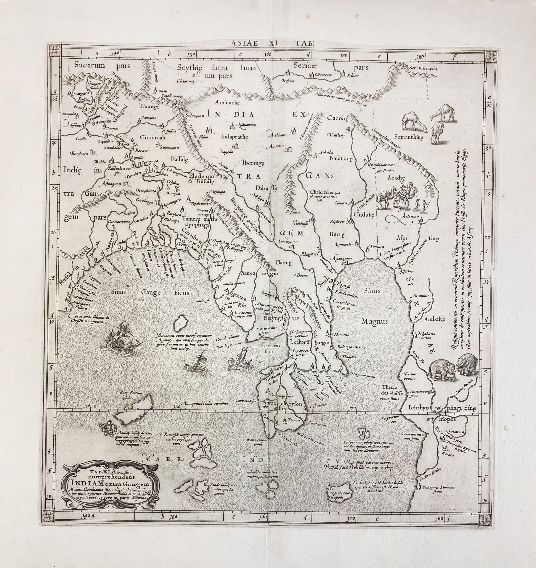 ASIA -- "IMPERII PERCICI delineatio ex scriptis potissimum geographicis Arabum et Persarum". Amst - Image 2 of 2