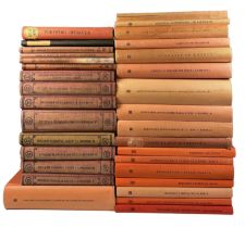 BIBLIOTHECA TEUBNERIANA. Greek authors. Lpz., 1883-1987. 33 vols. of the series. (Oh