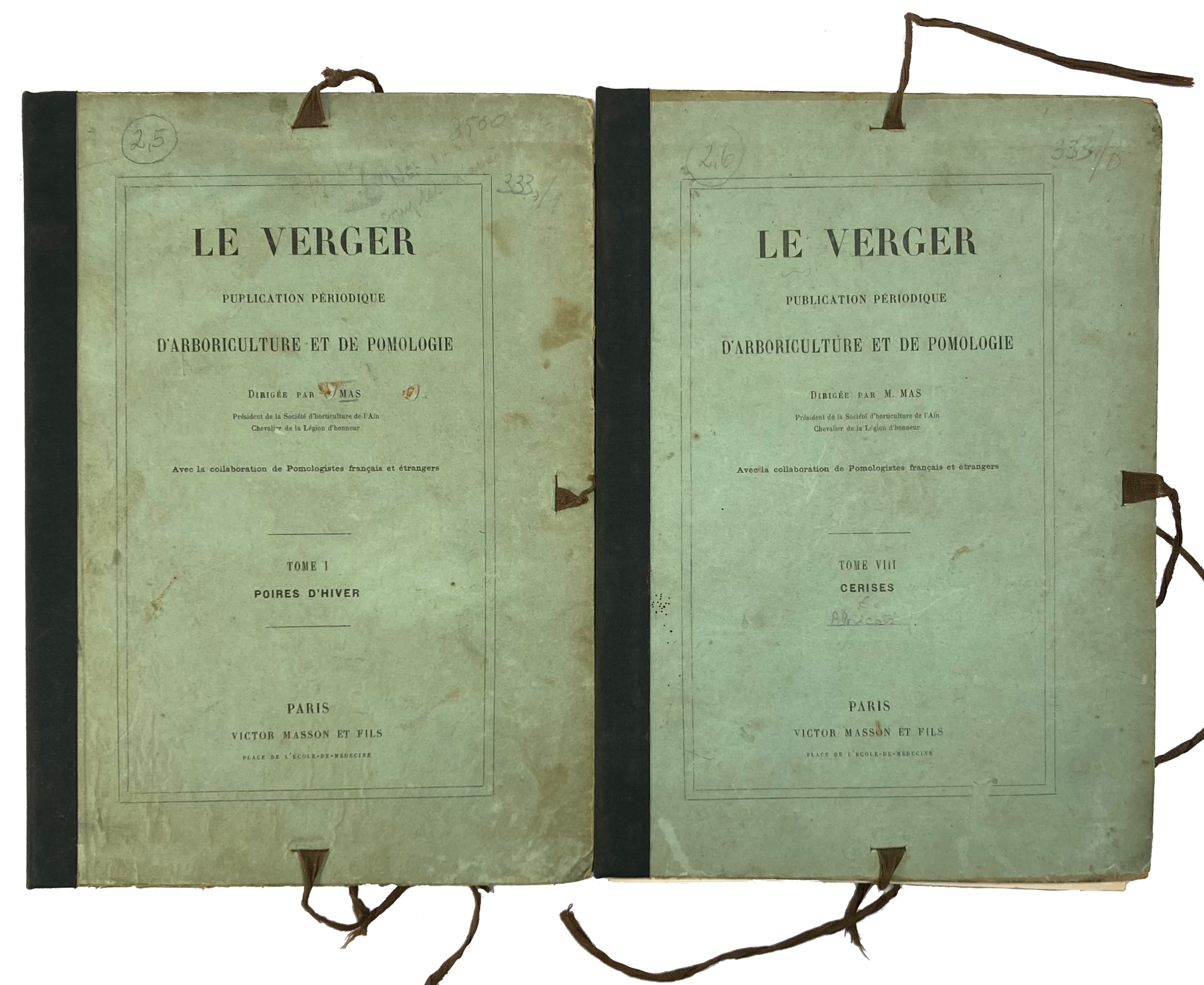 PERIODICALS/ANNUALS -- MAS, A., (ed.). Le Verger, ou histoire, culture, et description - Image 9 of 9