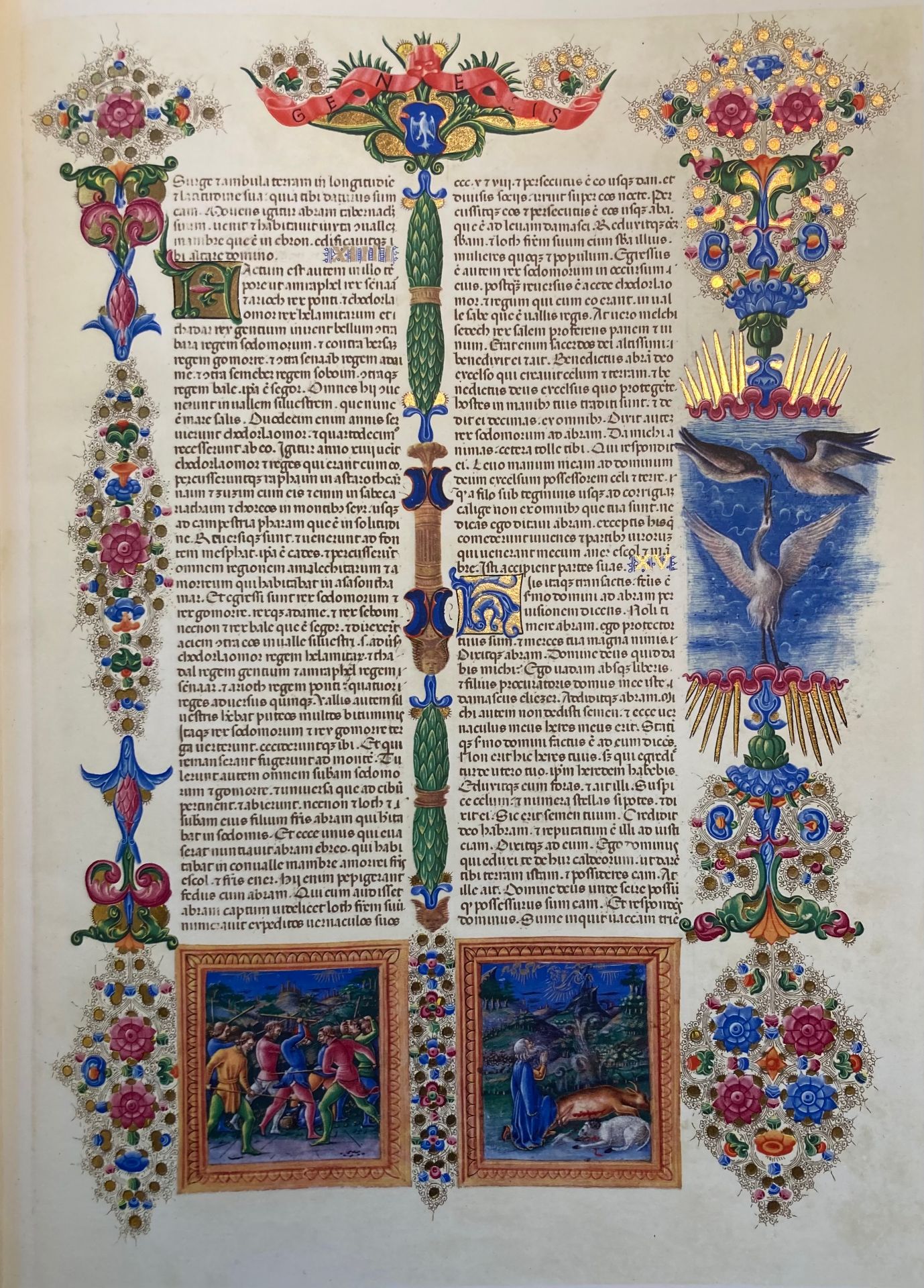 ILLUMINATED MANUSCRIPTS -- BIBBIA DI BORSO D'ESTE, La. Riprod. integrale promossa e cur - Bild 4 aus 4