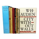 AUDEN, W.H. City without Walls. Lond., Faber, (1969). Ocl. w. dust-j