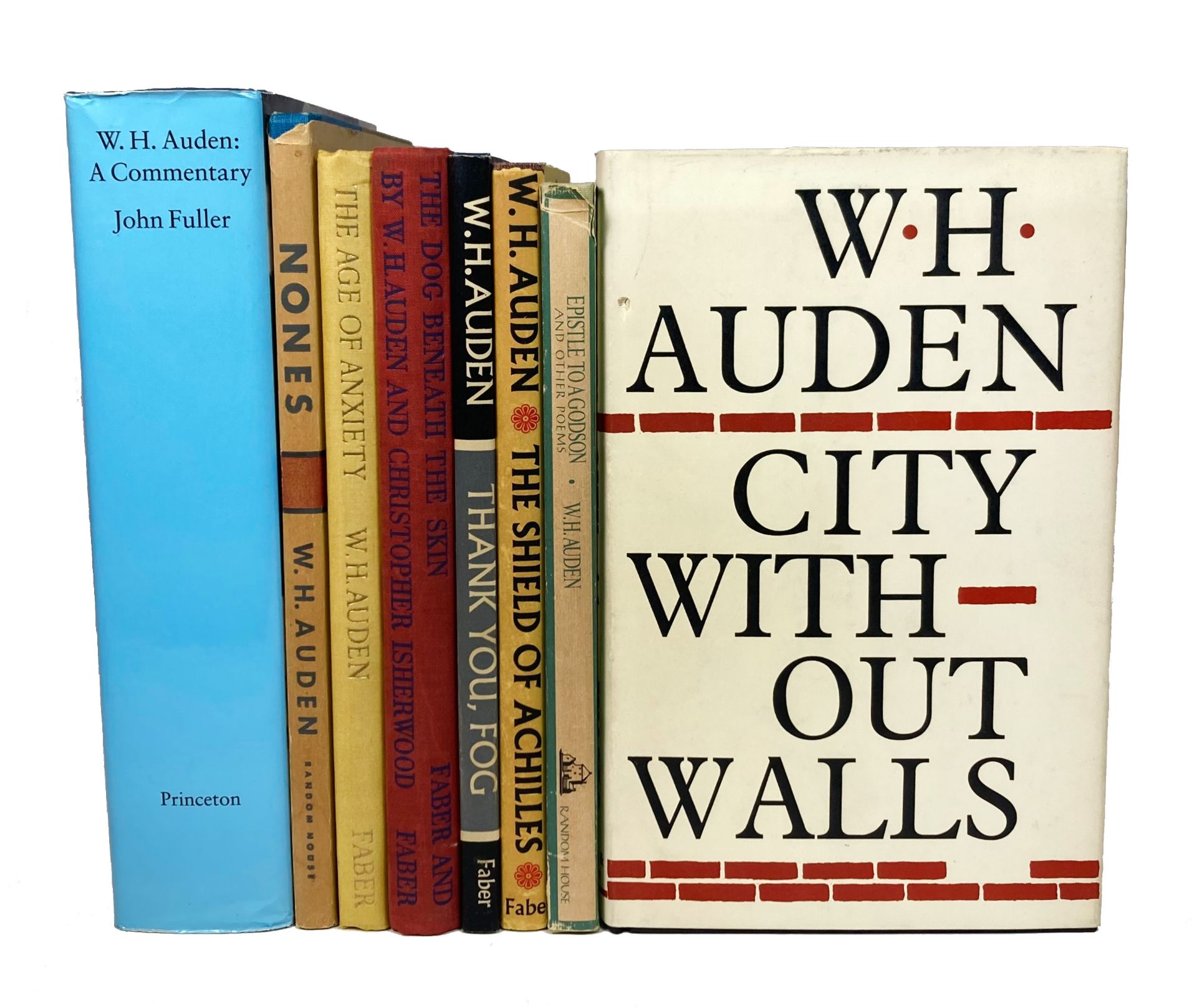 AUDEN, W.H. City without Walls. Lond., Faber, (1969). Ocl. w. dust-j