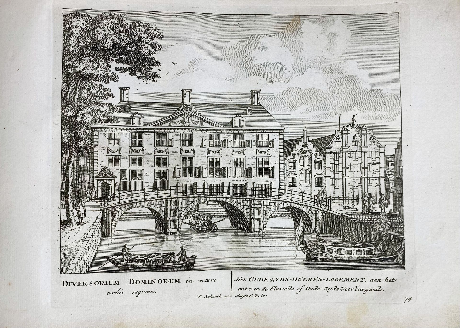 AMSTERDAM -- SCHENK, P. Afbeeldinge der voornaamste Gebouwen van Amsterdam. (Amst., B. Greve - Bild 2 aus 4