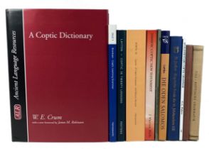 COPTIC -- CRUM, W.E. A Coptic dictionary. Oxford, (Repr. ed. 1939. 2005.). 4