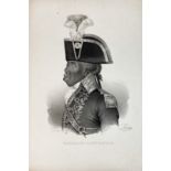 SLAVERY - ABOLITIONISM -- "TOUSSAINT L'OUVERTURE". (Par., c. 1838). Engr. lithogr. portr. by F.S