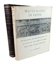 PAPER -- HEAWOOD, E. Watermarks, mainly of the 17th & 18th centuries. (Offset repr