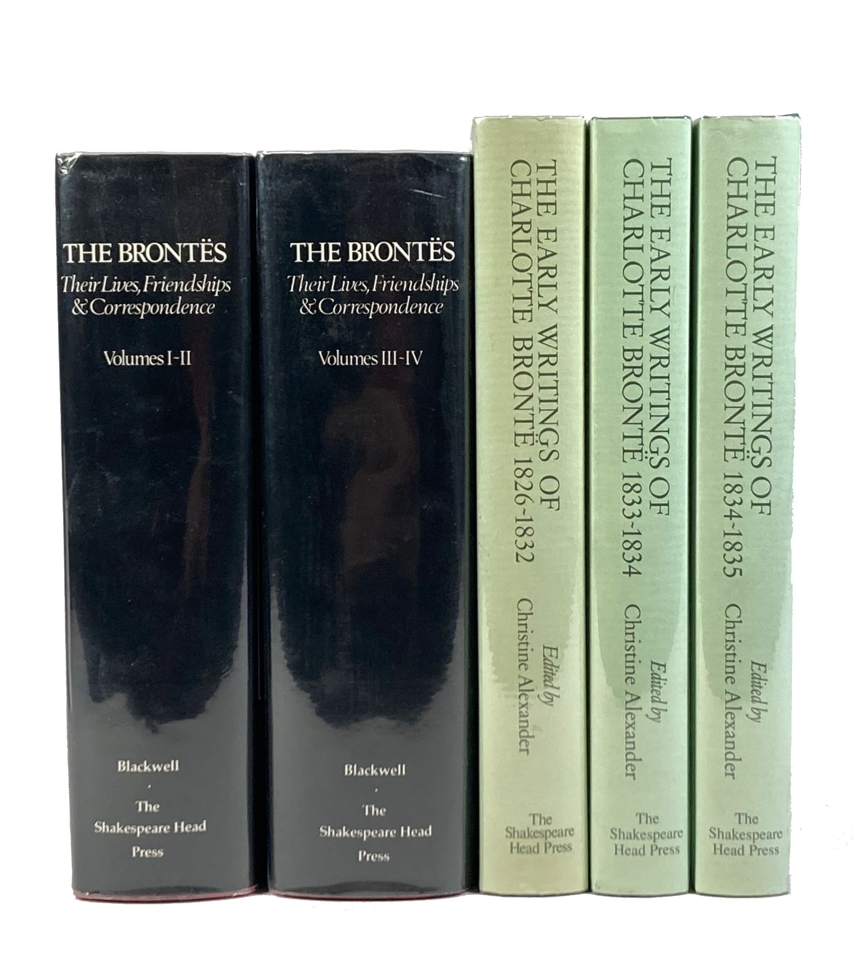 BRONTË SISTERS -- WISE, Th. & J.A. SYMINGTON. The Brontës. Their Lives, Friendships & Correspondence