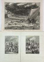 COLLECTION of over 250 (small) engrs. of Dutch historical scenes from several