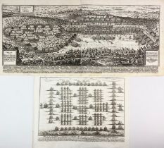SIEGES & WARFARE -- COLLECTION of 40 engr./lithogr. plates on sieges a.o. military