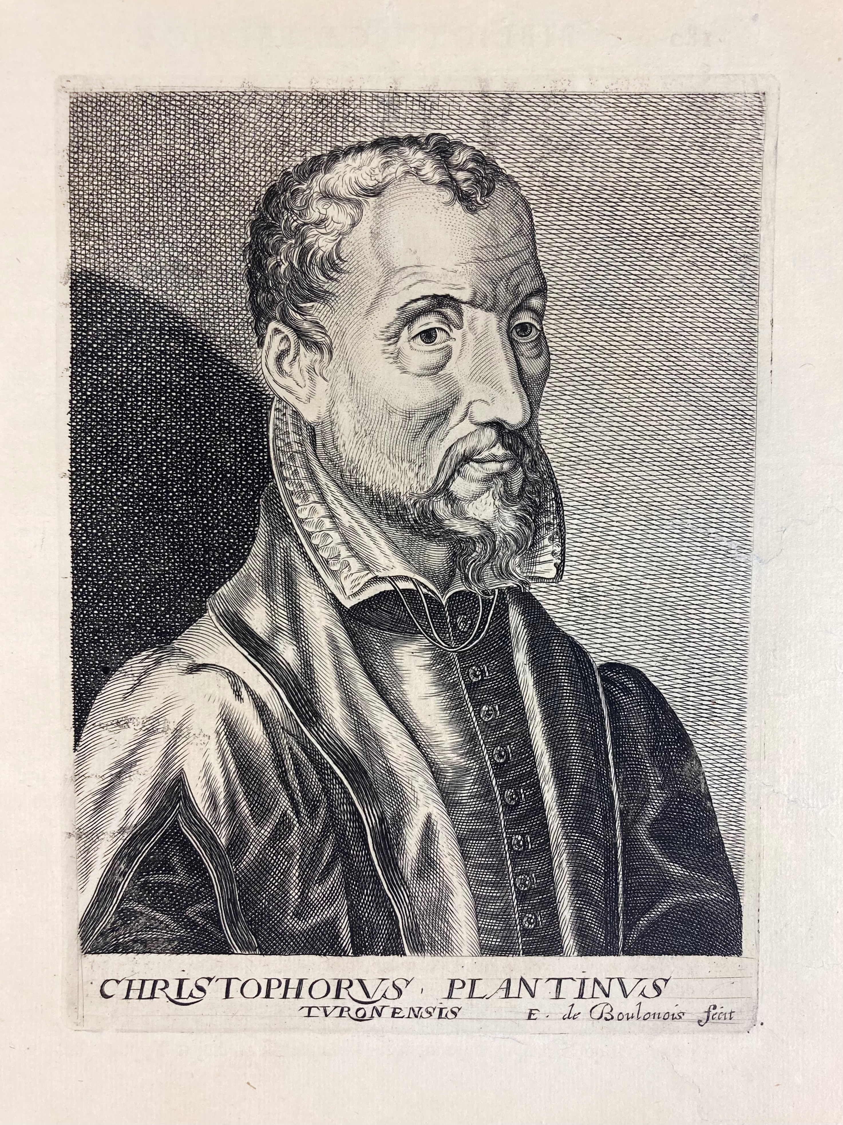 PORTRAITS -- HOGENBERG, Frans (1535-1590). "Gerardum Mercatoris Rupelmundani effigiem (…)". 1574. En - Image 2 of 3