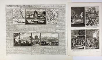 SOUTH AMERICA -- MEXICO -- "DESCRIPTION, SITUATION & vue de la ville de Mexique, (…)". (Amst