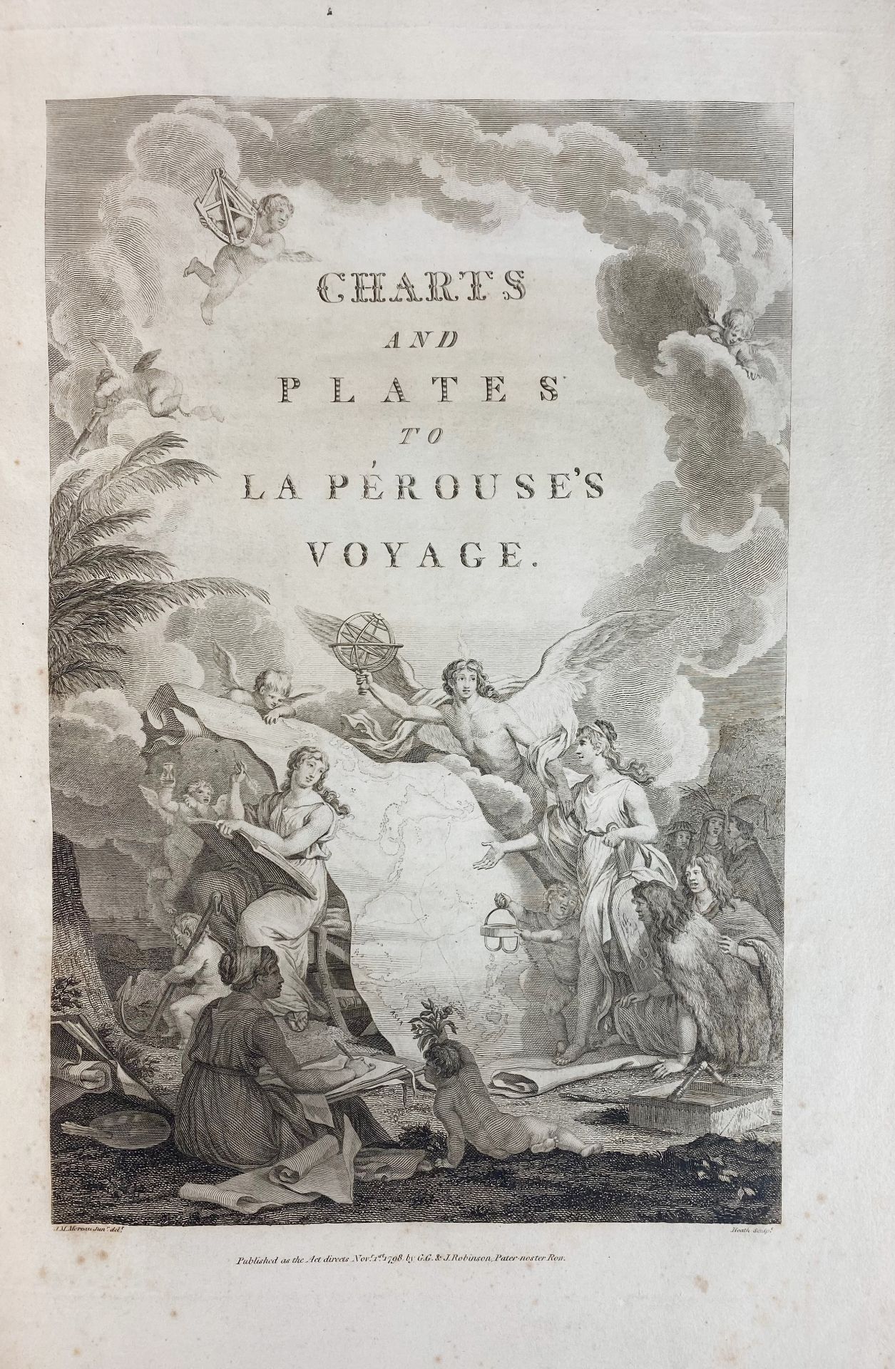 MARITIME HISTORY - TRAVELLING -- LA PÉROUSE, J.F.G. DE. A Voyage round the World - Image 4 of 6