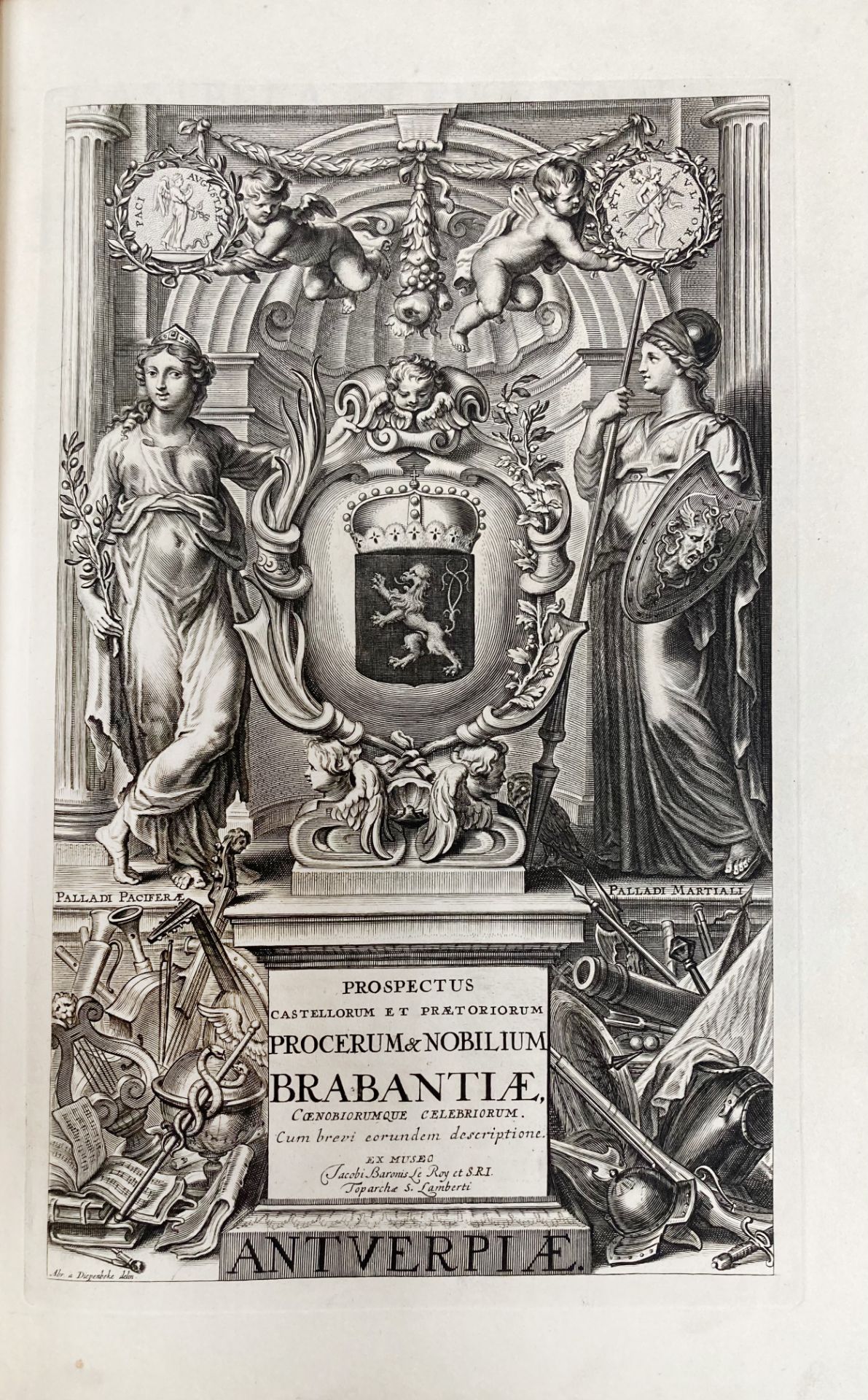 LE ROY, J. Castella et praetoria nobilium Brabantiae coenobiaque celebriora ad vivum - Bild 3 aus 4