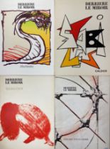 DERRIÈRE LE MIROIR. (Par., Maeght, 1963-81). 8 issues. W. or. lithographs. Fol