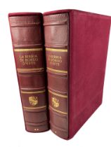 ILLUMINATED MANUSCRIPTS -- BIBBIA DI BORSO D'ESTE, La. Riprod. integrale promossa e cur