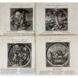 EMBLEMS -- COLLECTION of c. 200 - for the greater part emblematical - engravings taken