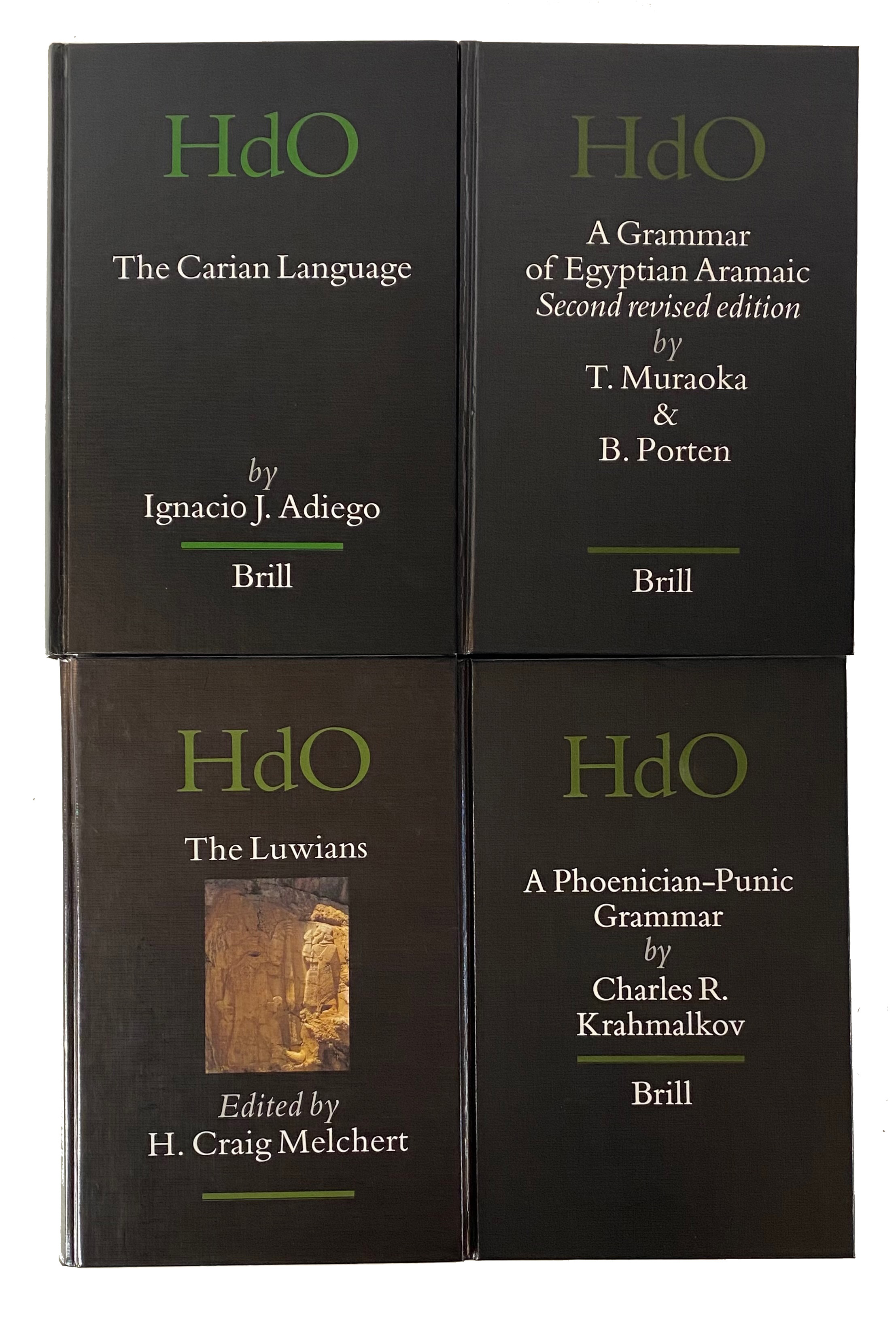 ADIEGO, I.J. The Carian language. 2007. -- H.C. MELCHERT, ed. The Luwians. 2003