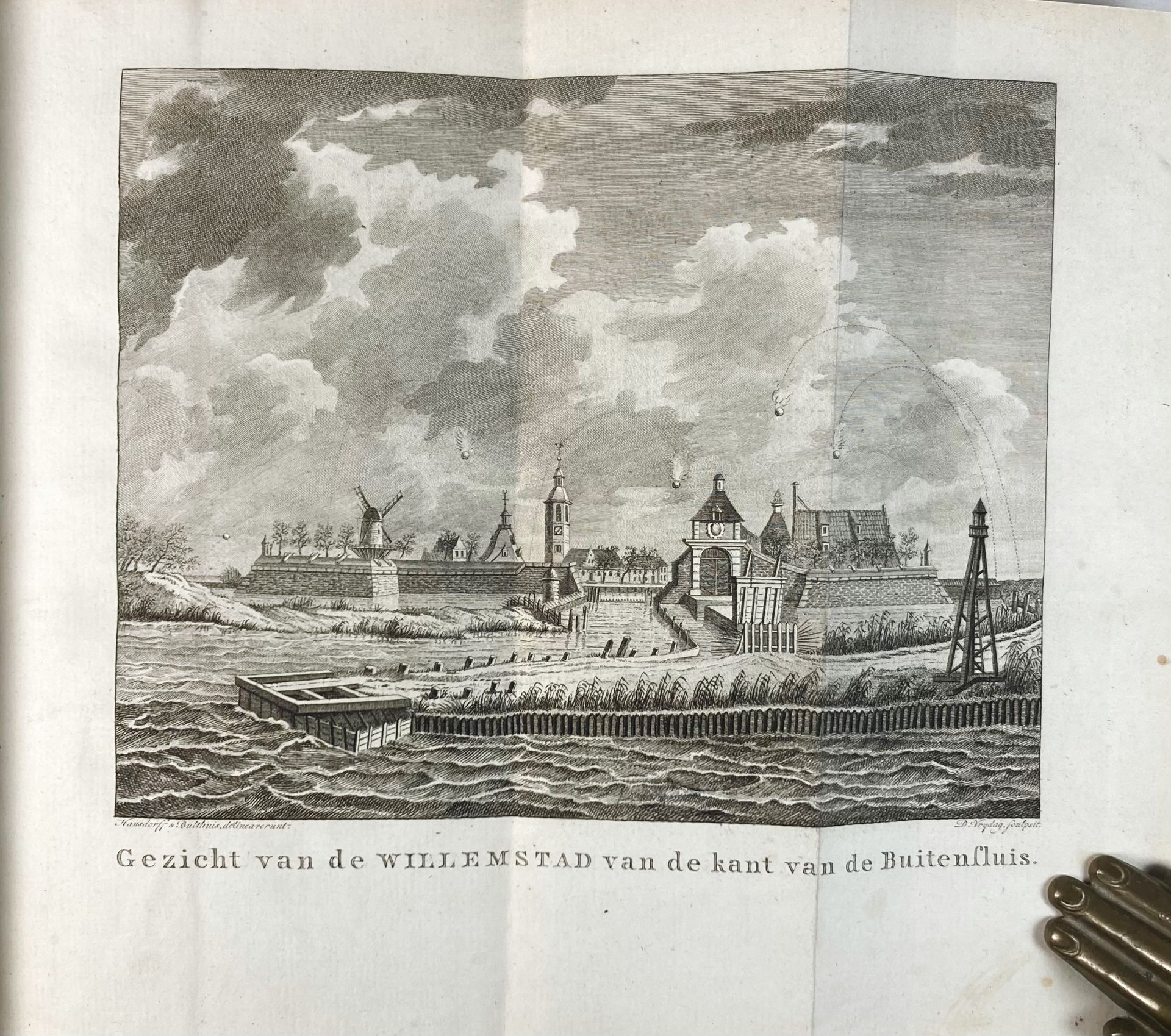 WILLEMSTAD -- OLDENBORGH, P. v. De belegering & verdediging v.d. Willemstad in maart 1793 - Bild 2 aus 4