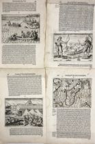 PONTANUS -- COLLECTION of engravings from 'Rerum et Urbis Amstelodamensium historia' (1611). 28