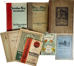 FEY, Chr. Das Baumschul-buch. (Katalog) mit Preisbeilage. Meckenheim, 1942. W. loosely