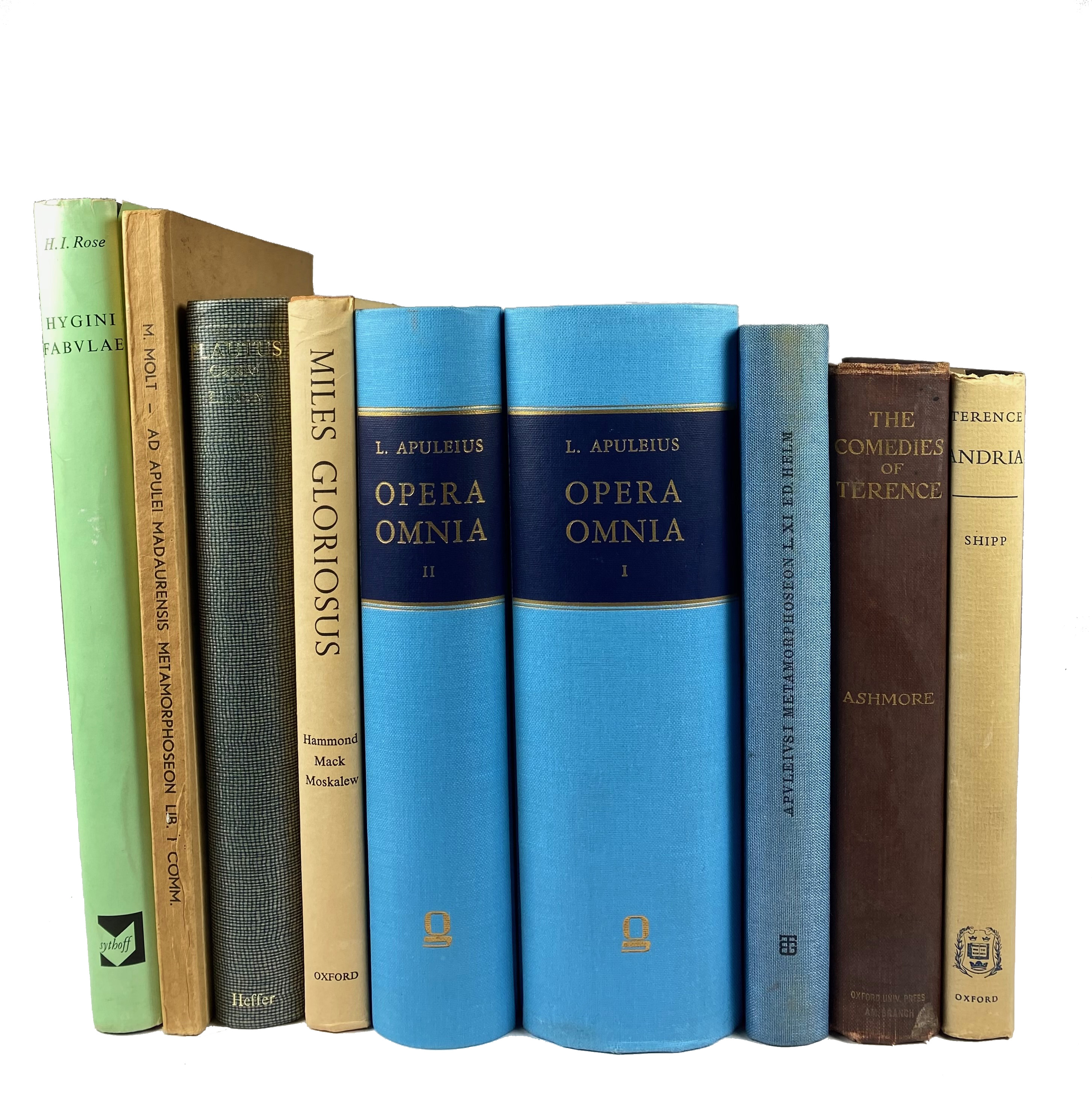 APULEIUS. Opera omnia. Instr. G.F. Hildebrand. (Nachdr. Ausg. 1842). 1968. 2 vols