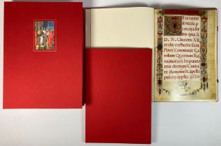 ILLUMINATED MANUSCRIPTS -- KRÖNUNGSZEREMONIALE KAISER KARLS V., Das. Codex Borgianus Latinus 420. Hi